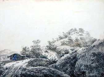 The Pass of Sicri Gully (Sakrigali) from Bengal, Entering in the Province of Bahar